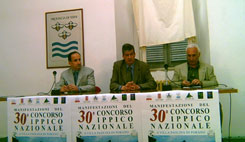 La conferenza stampa di presentazione della trentesima edizione del Concorso Ippico di Porano